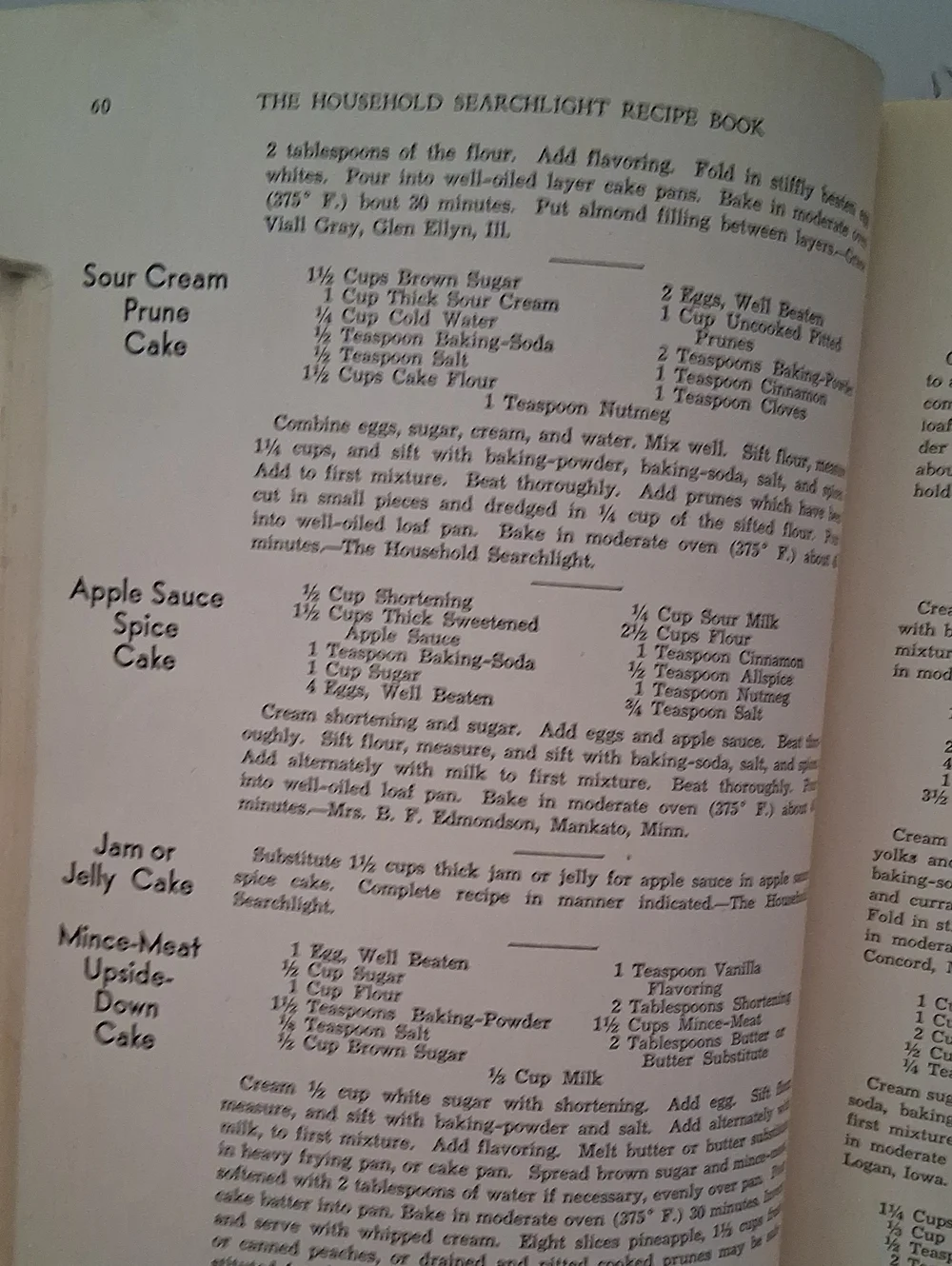 Vintage Cookbook 1943